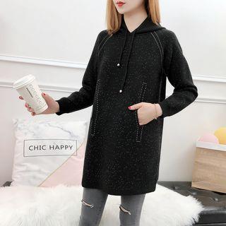 Dotted Hooded Sweater