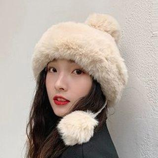 Bobble Chenille Hat