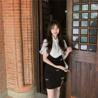 Ribbon Suspender Skirt