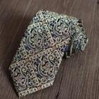 Patterned Silk Neck Tie Zs74 - One Size