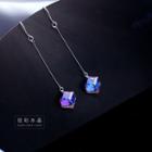 Strapped Jeweled Earring