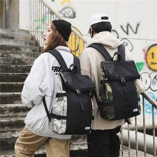 Camouflage Square Lightweight Backpack