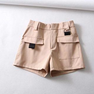 Plain Utility Shorts