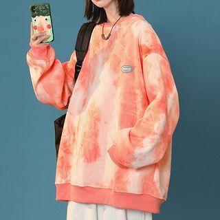 Dyed Long-sleeve Top