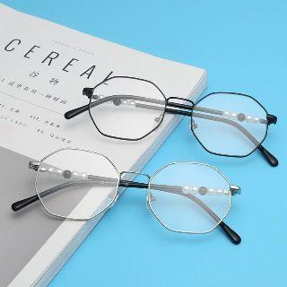 Octangle Frame Glasses