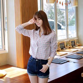 Check Cotton Shirt