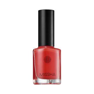 Missha - Self Nail Salon Color Look - 5 Colors #rd06 Mini Young Boss