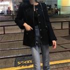 Long-sleeve Single-breasted Jacket