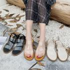 Clear Band Flat Sandals