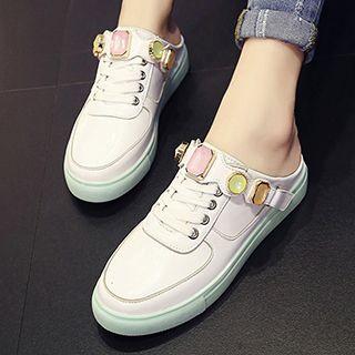 Embellished Mules