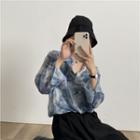 Tie-dyed Shirt Tie-dyed - Blue - One Size