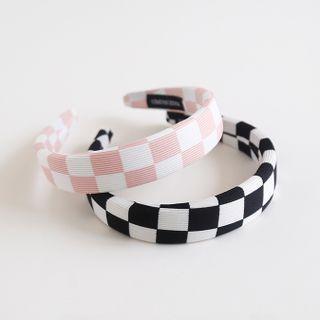 Checkerboard Hair Band