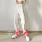 Mid Rise Tie Dye Loose Fit Jeans