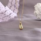 925 Sterling Silver Drop Pendant Necklace