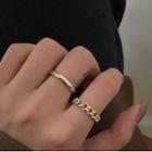 Set Of 2: Chained Ring