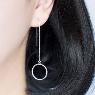 Circle Threader Earrings