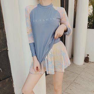 Set: Rash Guard + Skirt
