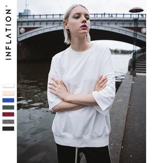 Couple Drop-shoulder Short-sleeved T-shirt