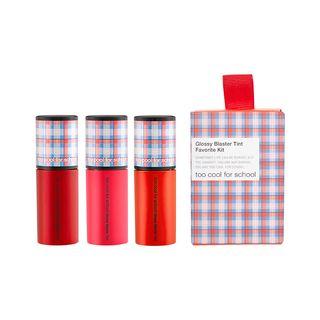 Too Cool For School - Check Glossy Tint Favorite Kit Kit #02