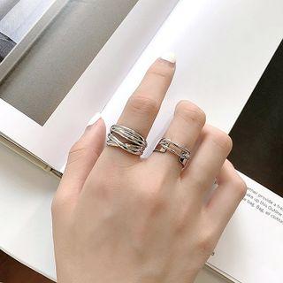 925 Sterling Silver Layered Ring (various Designs)