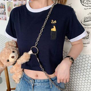 Short-sleeve Soda Print T-shirt