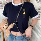 Short-sleeve Soda Print T-shirt