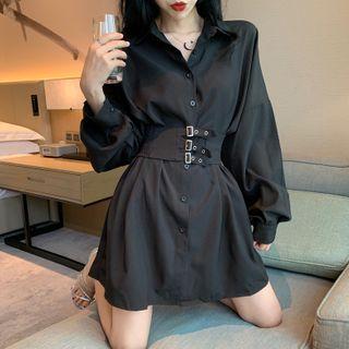 Triple Belted Shirtdress