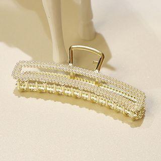 Faux Pearl Hair Clamp Faux Pearl Hair Clamp - Gold - One Size