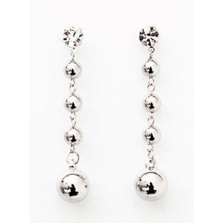 Ball-chain Dangle Earrings