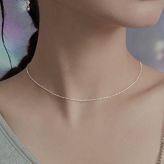Sterling Silver Necklace 1 Pc - Silver - One Size