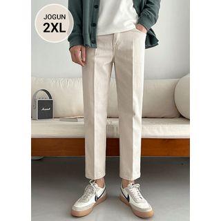 Cotton Straight Leg Pants