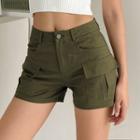 Pocket Details Shorts