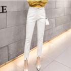 Set: Skinny Dress Pants + Belt