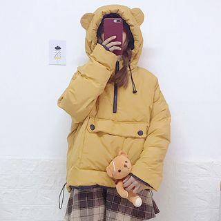 Bear Ear Padded Hoodie