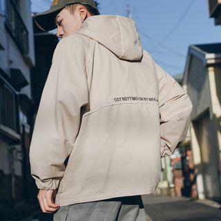 Dual-pocket Hooded Jacket