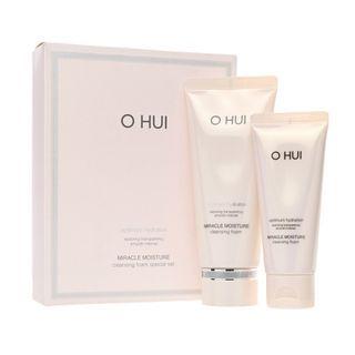 O Hui - Miracle Moisture Cleansing Foam Special Set 2 Pcs
