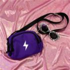 Flash Embroidered Shoulder Bag