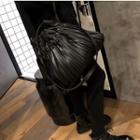 Drawstring Crossbody Bag Black - One Size
