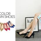 Faux-suede Pumps