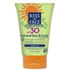 Kiss My Face - Organics Face And Body Spf 30 Lotion 3.4 Oz 3.4oz / 100ml