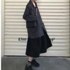 Button Jacket / Midi Skirt