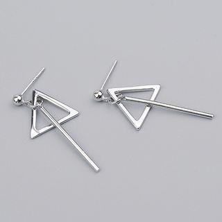 Triangle 925 Sterling Silver Earrings