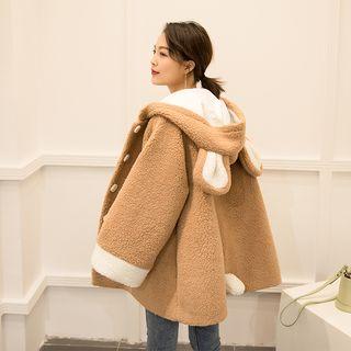Bear Ear Button Coat