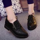 Hidden Wedge Lace Ups