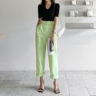 Neon Color Baggy Pants