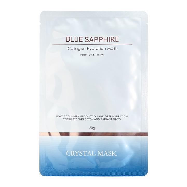 Crystal Mask - Hydro Tightening 600sec Blue Sapphire Collagen Hydration Mask Trial 1 Pc