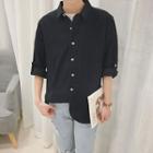 Front Pocket Short-sleeve Shirt