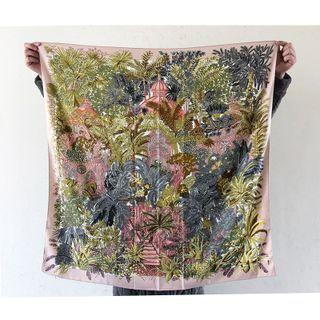 Print Shawl O503 - Pink - One Size