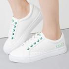 Letter Lace Up Sneakers