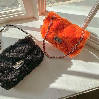 Turnkey Eco-fur Shoulder Bag